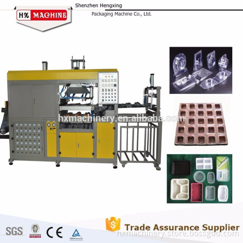 High Speed Siemens PLC Control Blister Vacuum Forming Machine For Plate,Tray,Dish,Nursery Tray And Other Plastic Container